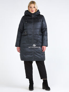 Женская зимняя классика куртка большого размера бо